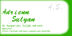 adrienn sulyan business card